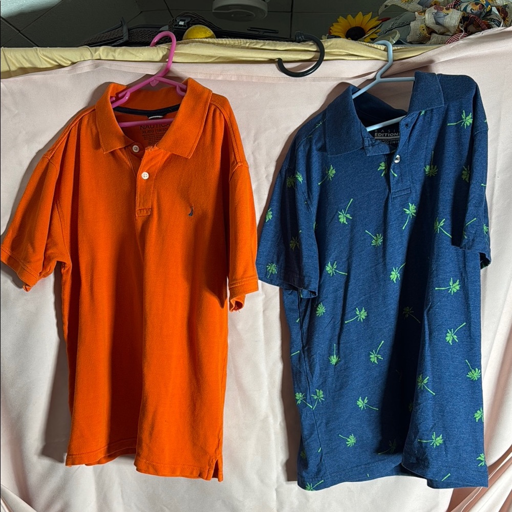 Lot of 2 Boys Polo Shirts